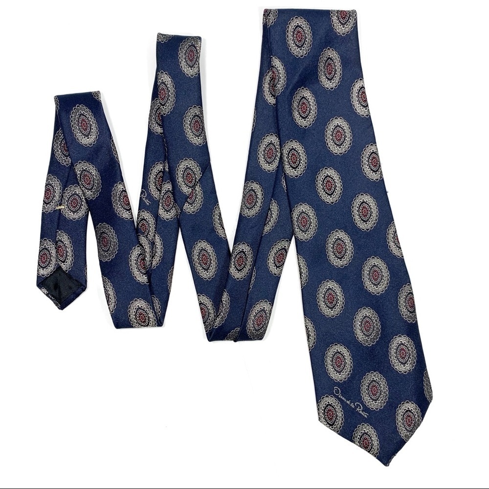 Silk Tie by Oscar de la Renta